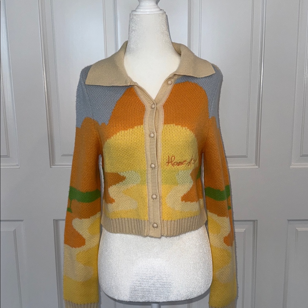 House of Sunny Cropped Cardigan